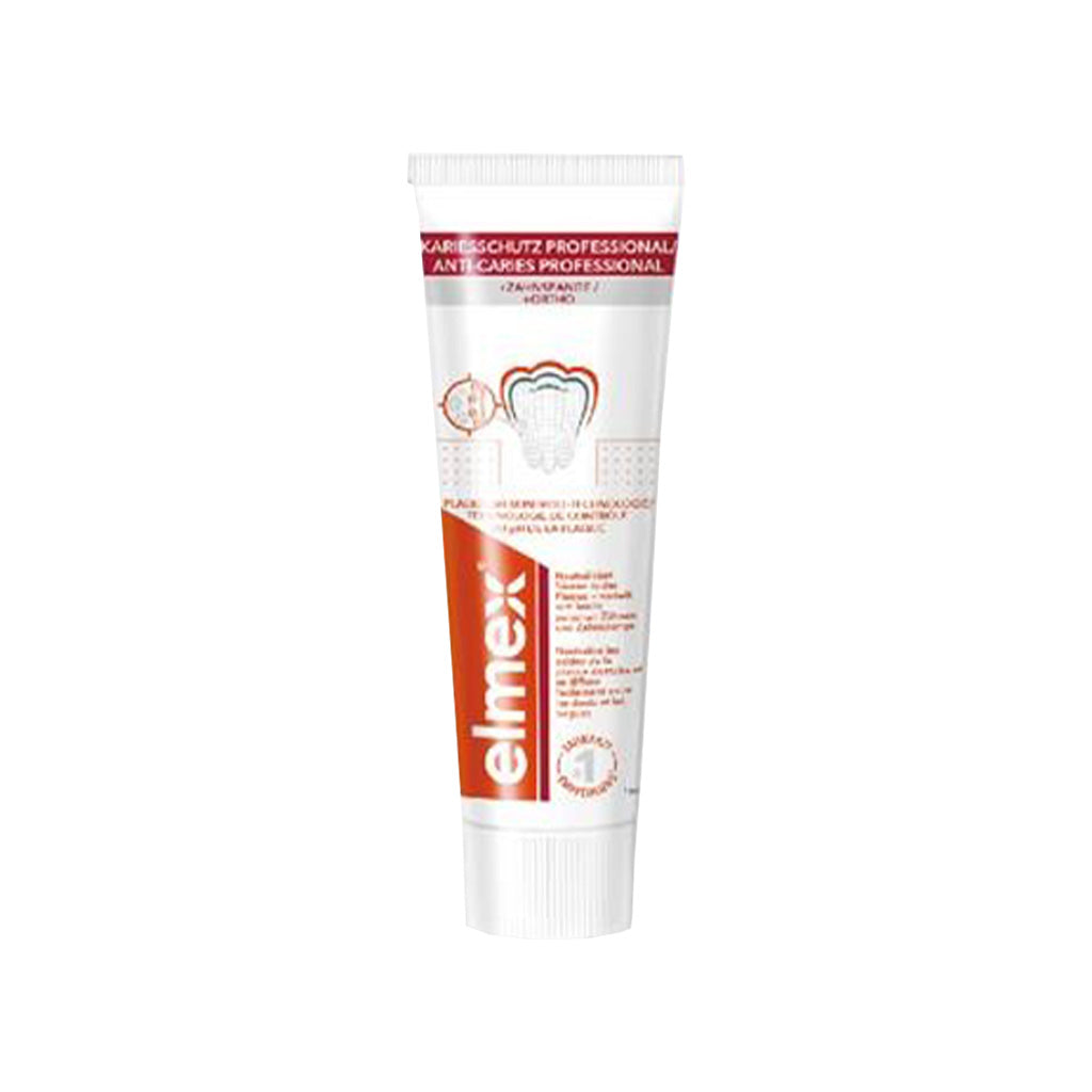 Elmex Ortho Toothpaste 75ml 24's (2 Dozen)