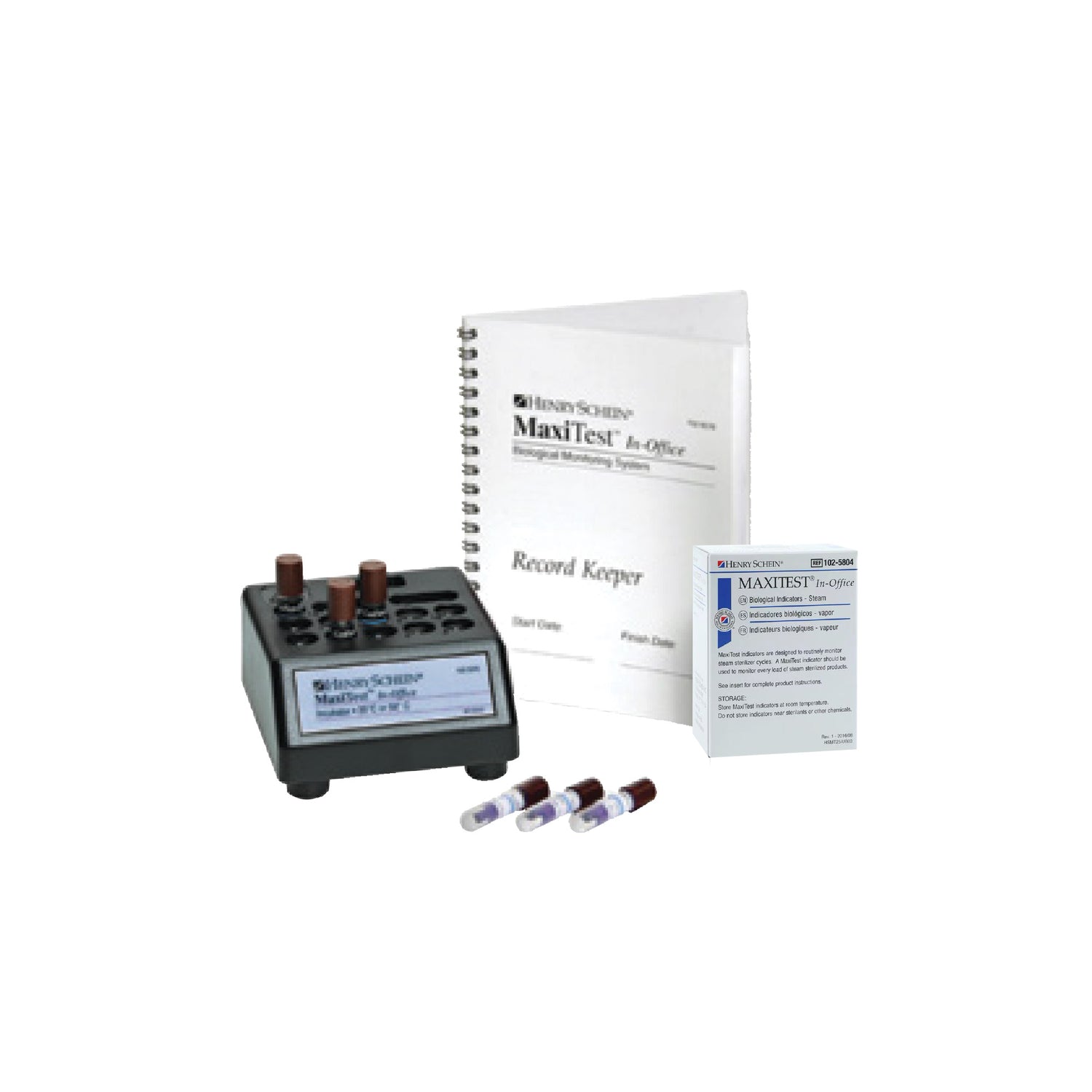 HS Maxitest Biological Monitor In Office Kit