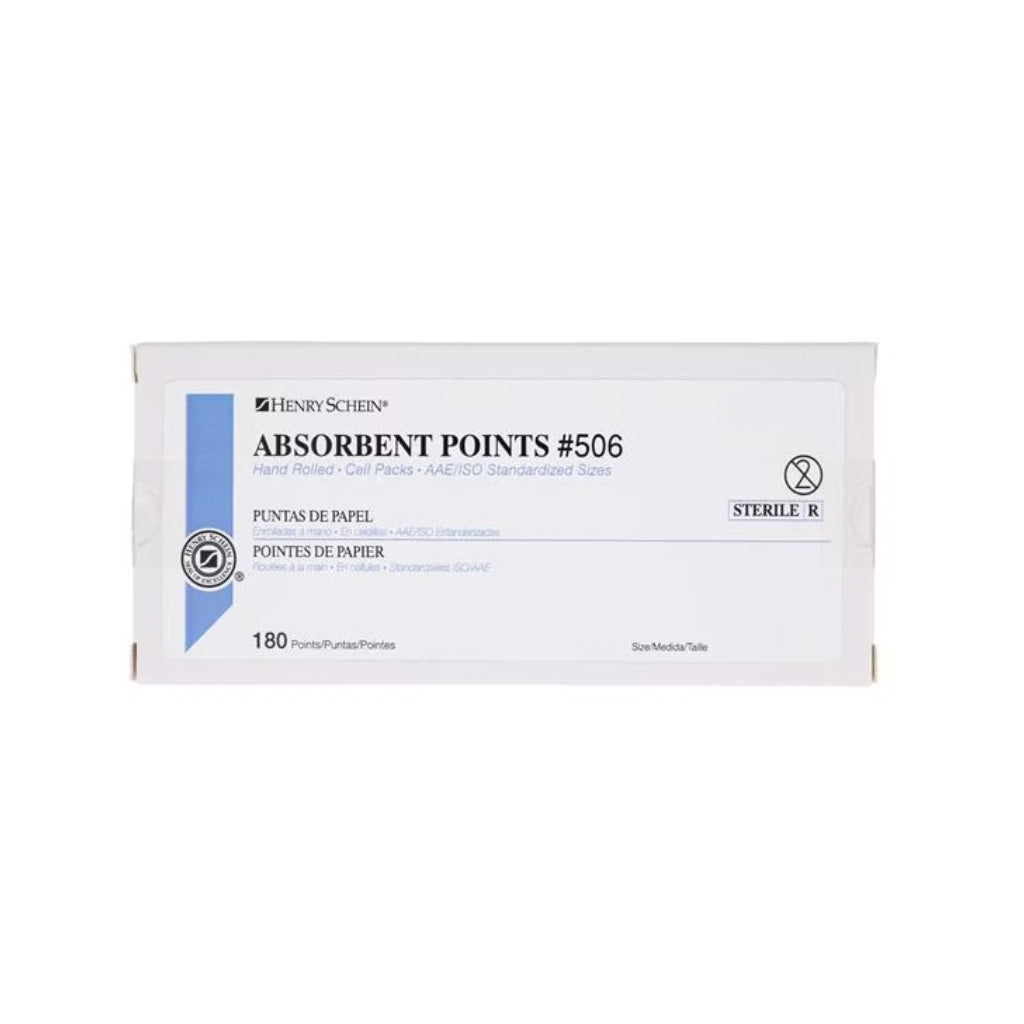 HSI Absorbent Points Size 50 Cell Package #506 180/Bx