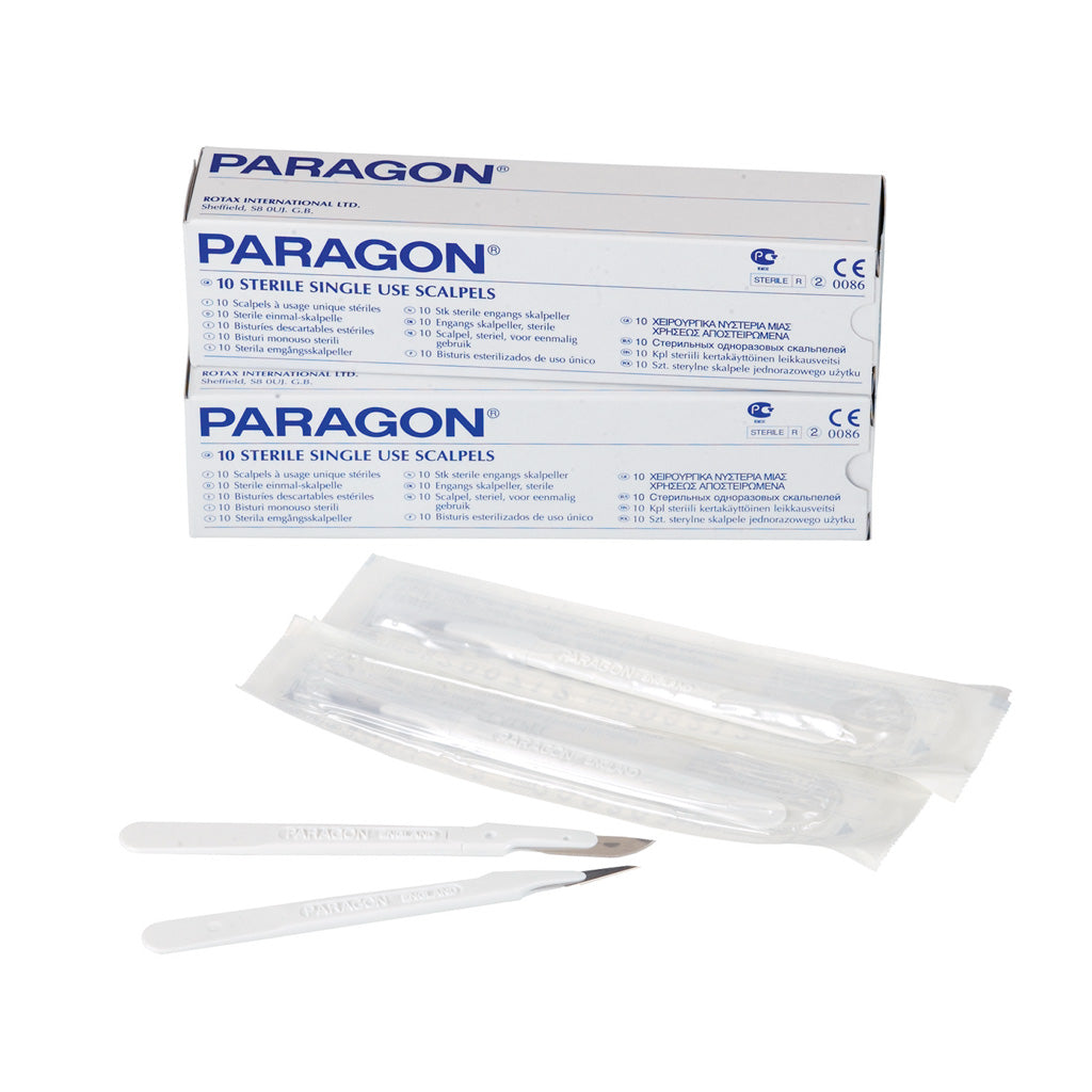 Medicom Paragon® Disposable Sterile Scalpels #11 10pcs/bx