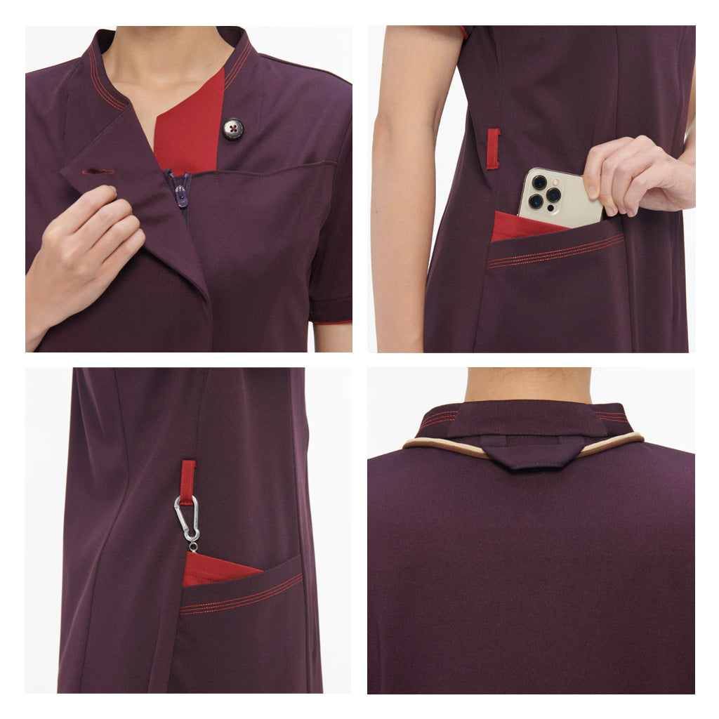 Nagai Leben Earth Song Knitted Scrub Ladies Each