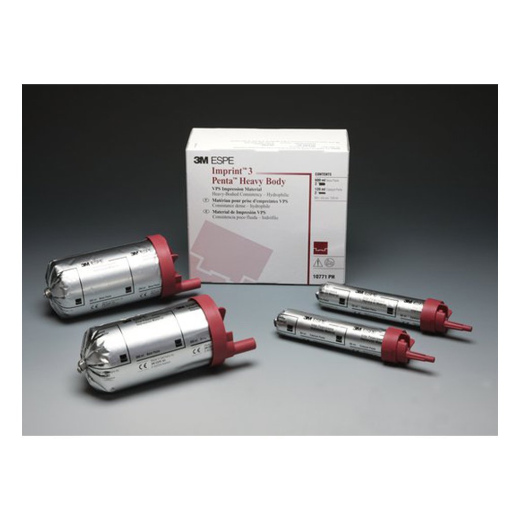 3M Imprint 3 Penta Heavy Body Refill 2 x 300ml Base Paste 2 x 60ml Catalyst Paste
