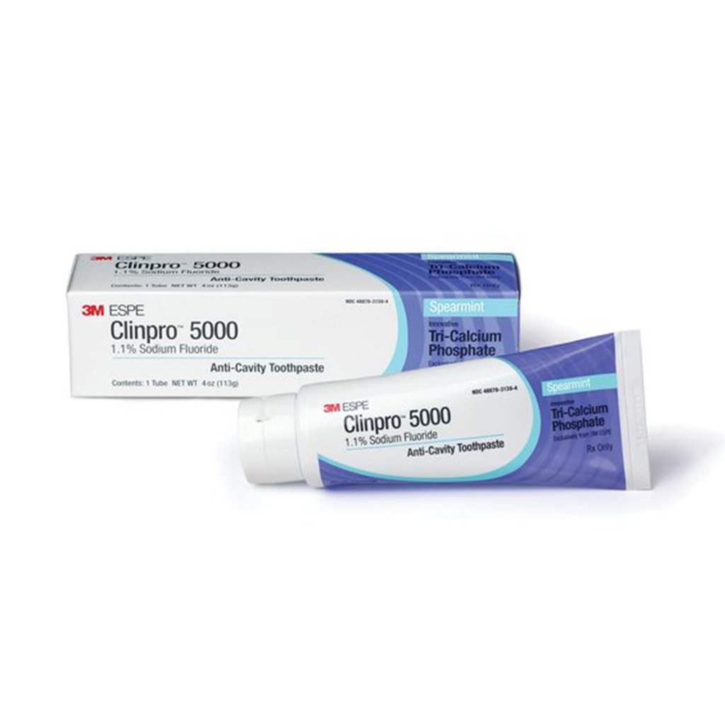 [3MQ4] 3M Clinpro 5000 1.1% Sodium Flouride Anti-Cavity Toothpaste Spearmint 113g/Tube