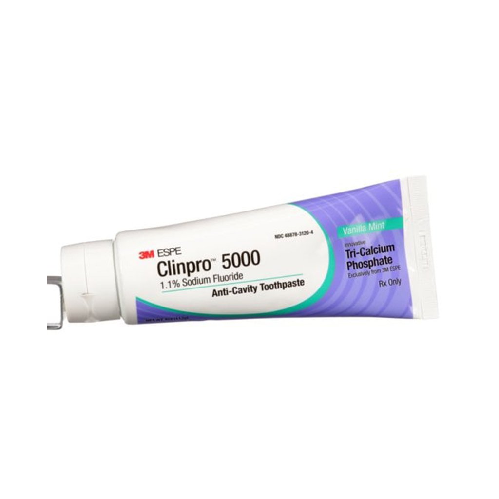 [3MQ4] 3M Clinpro 5000 1.1% Sodium Flouride Anti-Cavity Toothpaste Vanillamint 113g/Tube