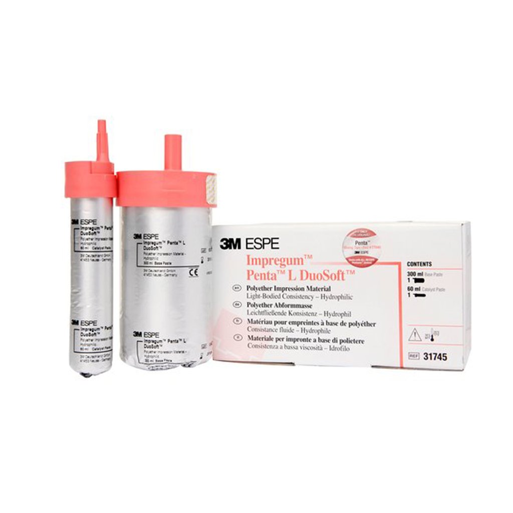 [3MQ4] 3M ESPE Impregum Penta DuoSoft Light Body Standard Pack 1 x Base Paste 300ml 1 x Catalyst 60ml