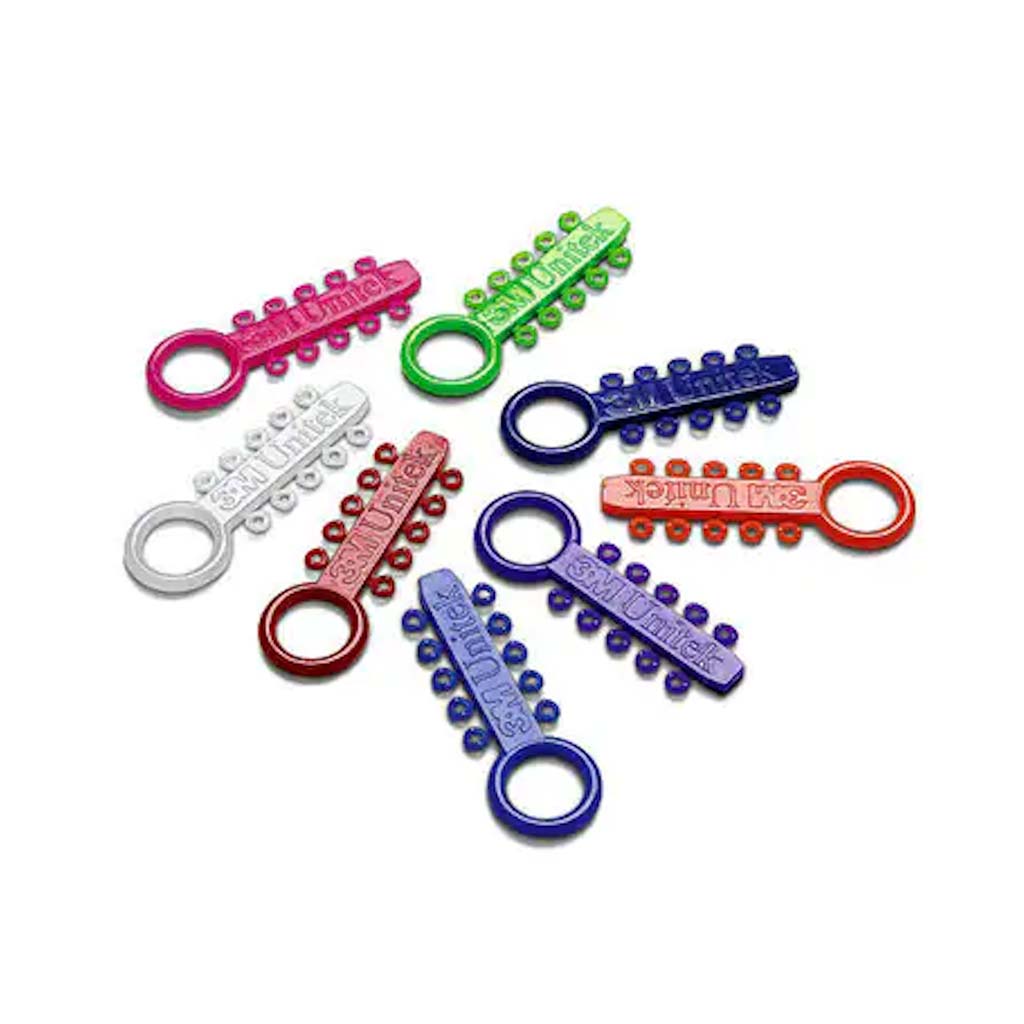 3M Unitek Alstik Easy-To-Tie Ligatures, Assorted, 1008 Pcs/Pack