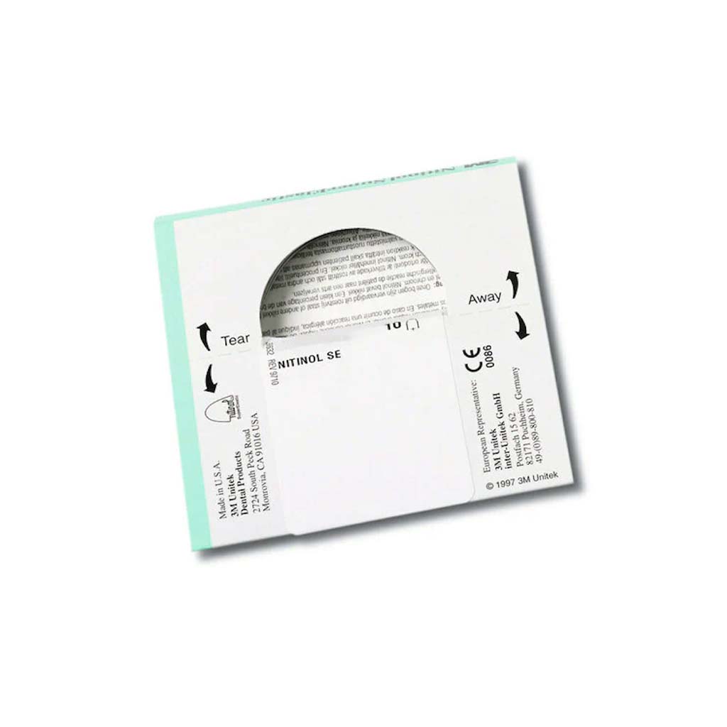 3M Nitinol Super-Elastic NiTi OrthoForm III Ovoid Archwire, Upper .014", 10 pcs/pack