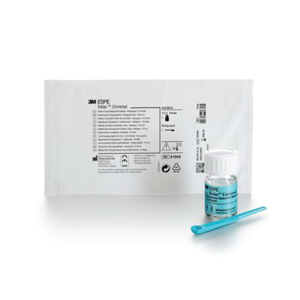 [3MCS] 3M Ketac Universal Handmix Glass Ionomer Restorative Refill 12.5g Powder White