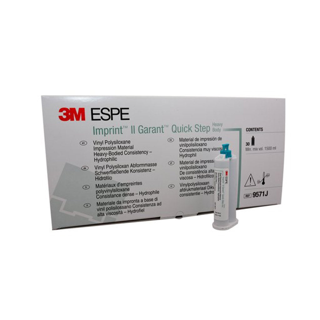 3M Imprint II Garant Quick Step VPS Tray Material High Viscosity Bulk Pack 30 x 50ml