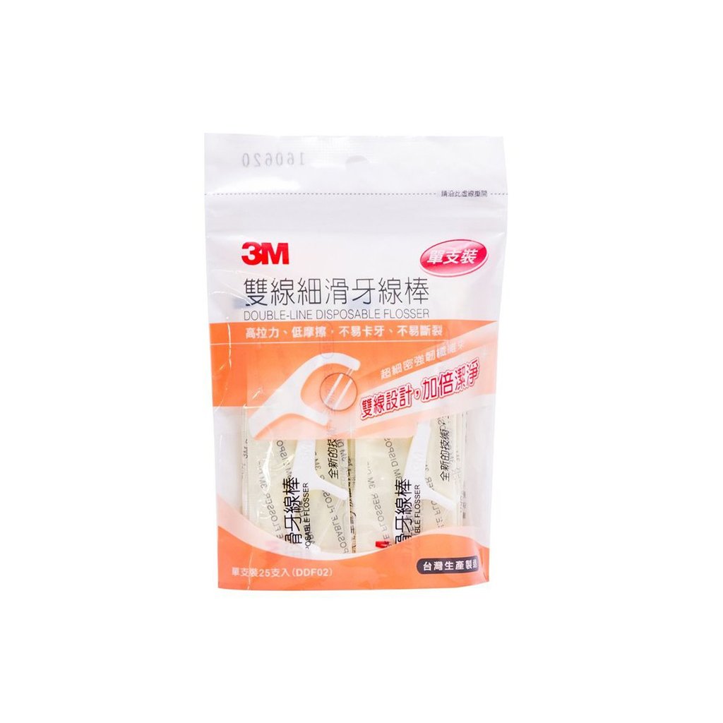 3M Clinpro Double-line Flossers 25/Bag