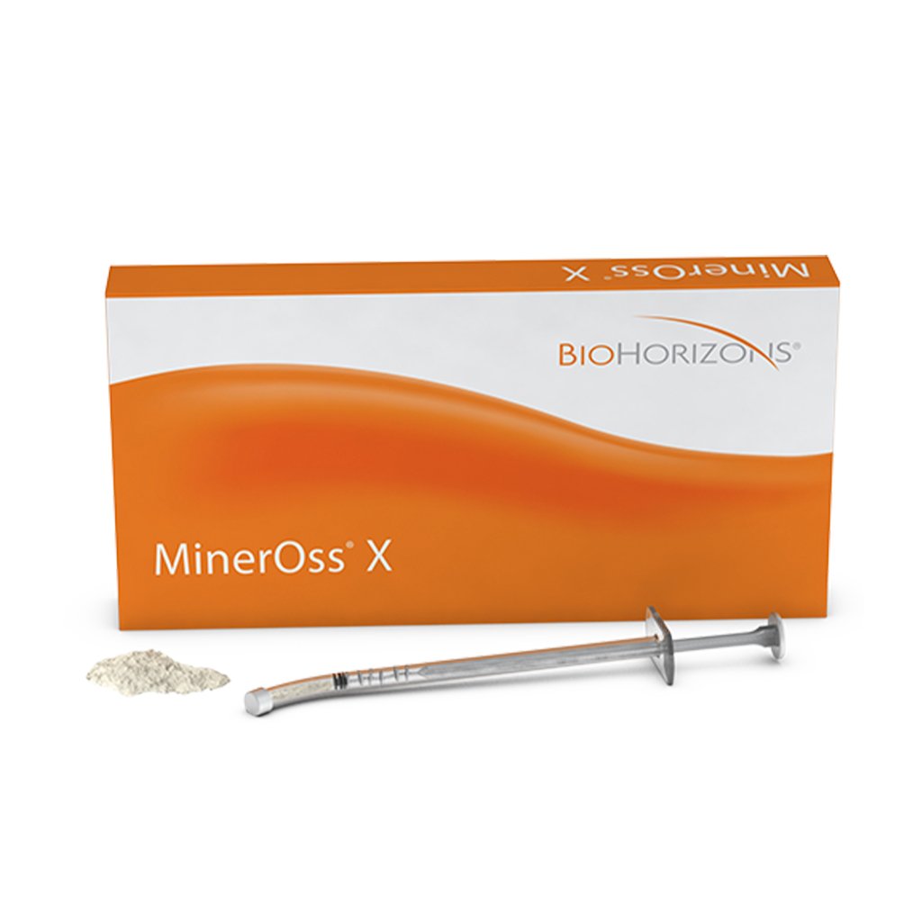 [WINTER] BioHorizons Xenograft MinerOss X Syringe, Particle Size: 250-1000 microns, 0.5cc/Syringe