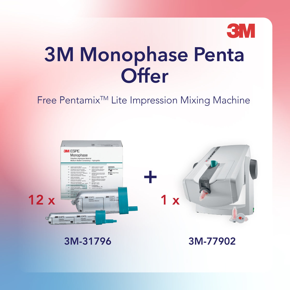 [3MQ4] 3M Monophase Penta Medium Body Single Pack 1 x 300ml Base 1 x 60ml Catalyst