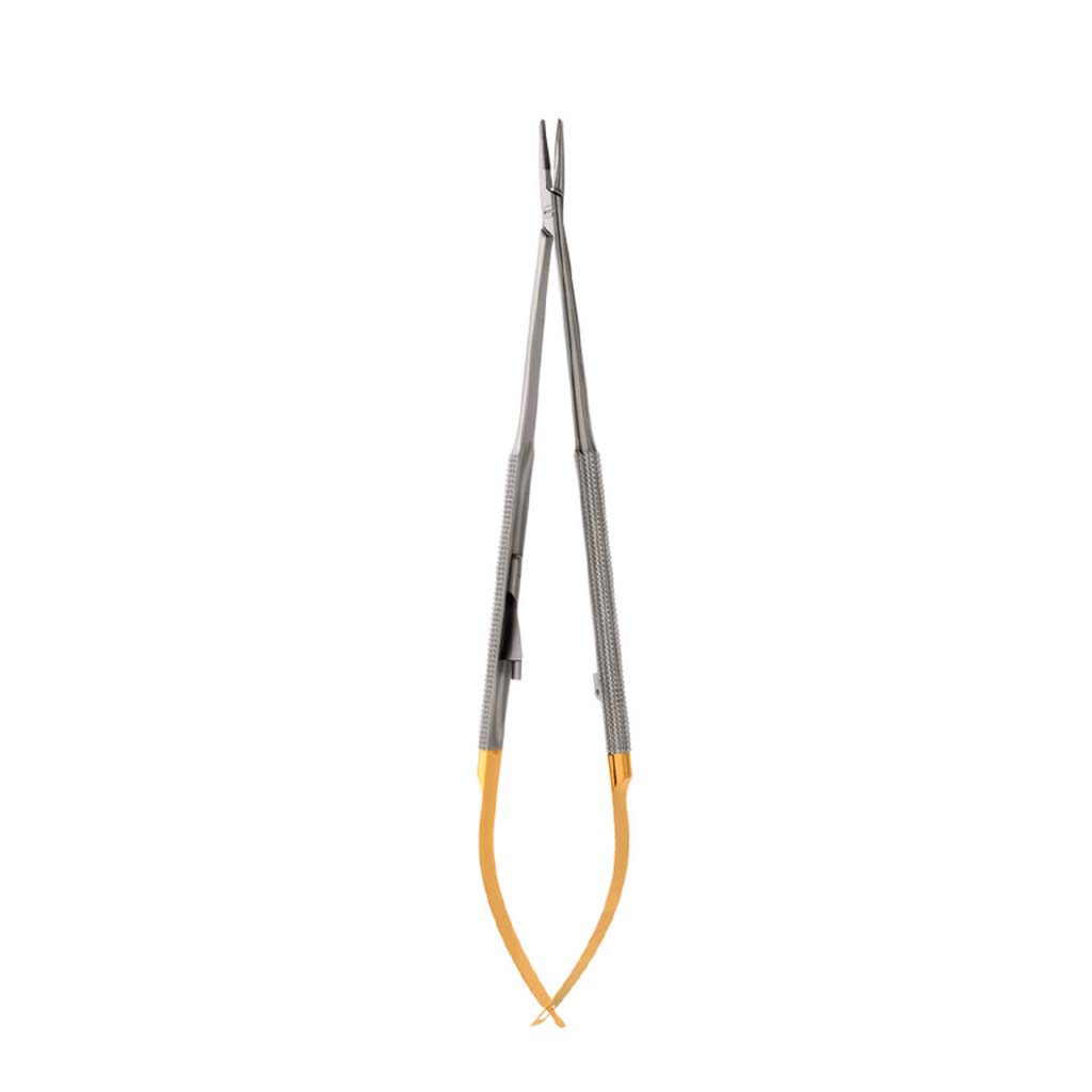 [WINTER]Hu-Friedy Cortellini Straight Castroviejo Perma Sharp Needle Holder 18 cm (7&quot;) Each