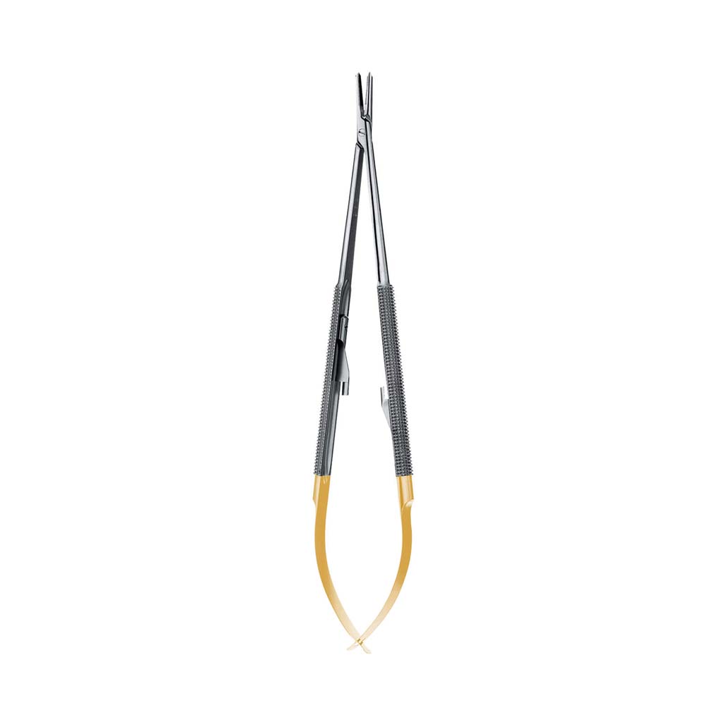 [WINTER]Hu-Friedy Straight Castroviejo Perma Sharp Needle Holder 18 cm (7&quot;) Each