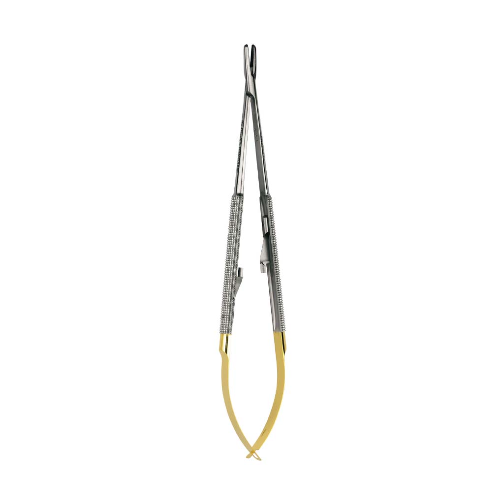 [WINTER]Hu-Friedy Simion Straight Castroviejo Perma Sharp™ Needle Holder, 18 cm (7&quot;) Each