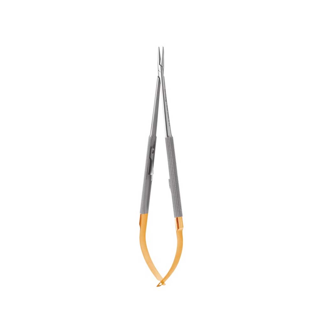 Hu-Friedy Micro Straight Castro Needle Holder Diamond Dusted 18 cm (7") Each