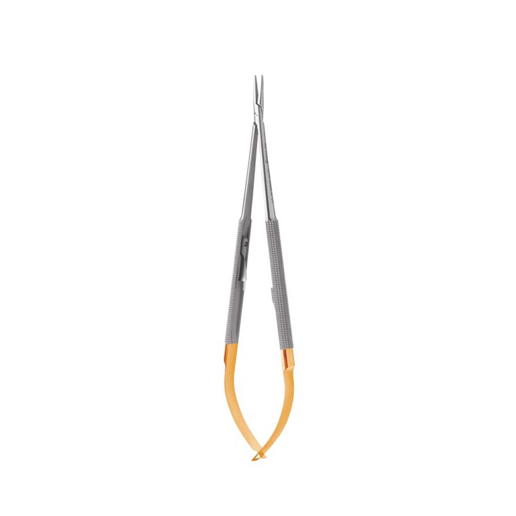 [WINTER]Hu-Friedy Micro Straight Castro Needle Holder Diamond Dusted 18 cm (7&quot;) Each