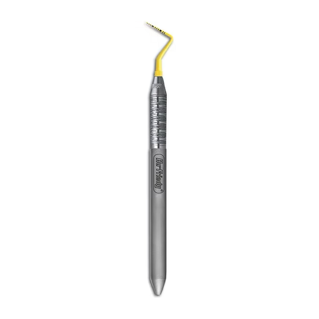 Hu-Friedy 12 UNC Colorvue Probe Kit 1 Handles & 7 tips #6 Satin Steel