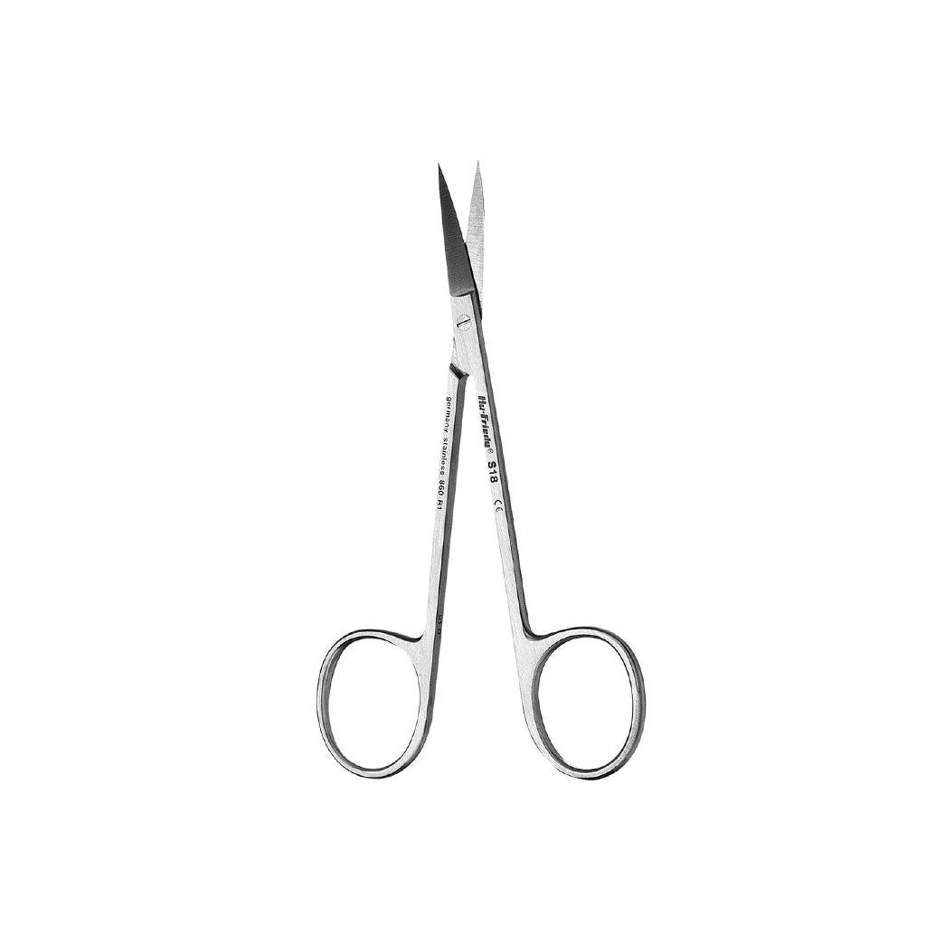 [WINTER]Hu-Friedy 18 Curved Iris Scissors Each