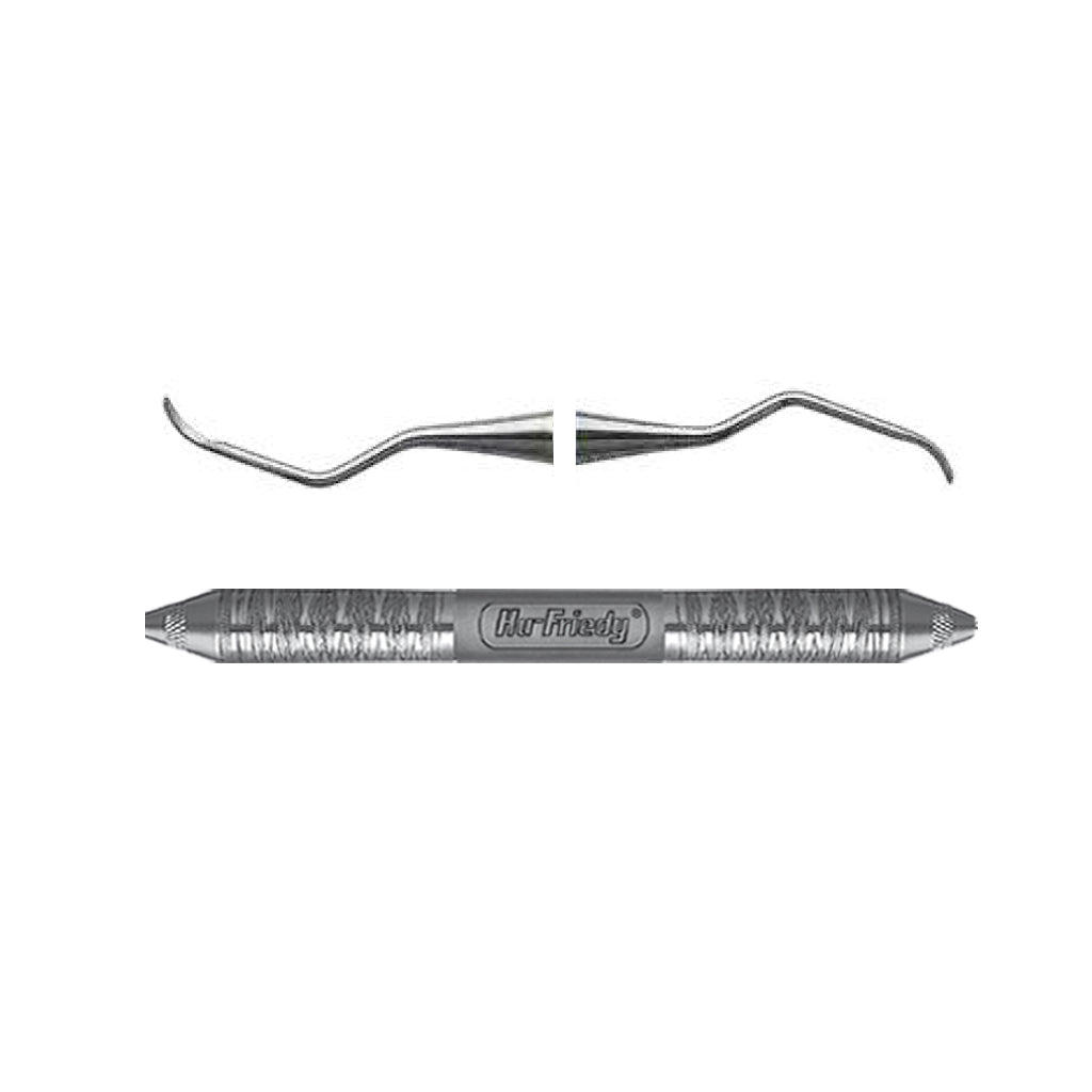 Hu-Friedy 2R/2L Columbia University Curette #6 Satin Steel Each