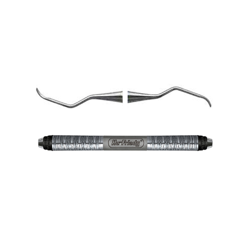 Hu-Friedy 2R/2L Columbia University Curette #7 Satin Steel Colours Each