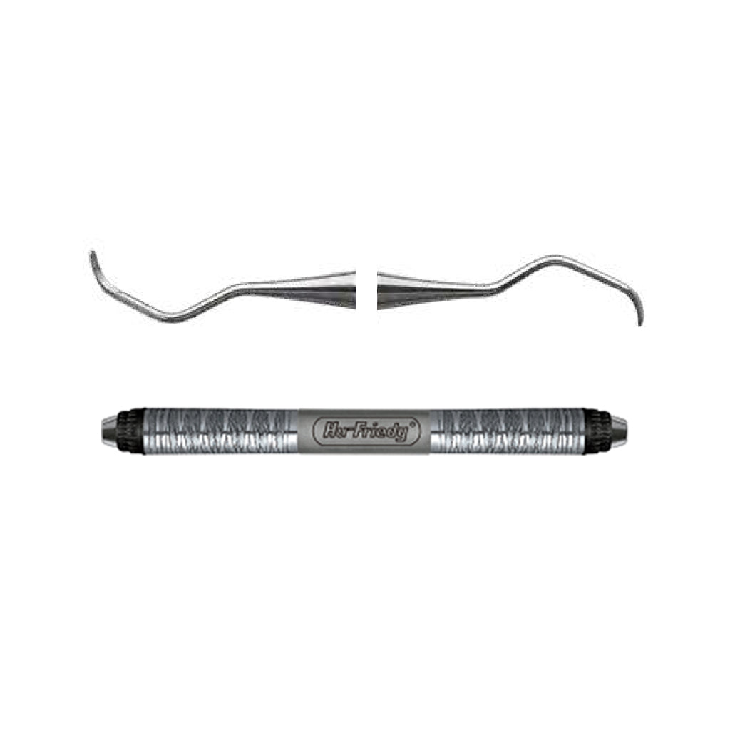 Hu-Friedy 4R/4L Columbia University Curette #7 Satin Steel Each