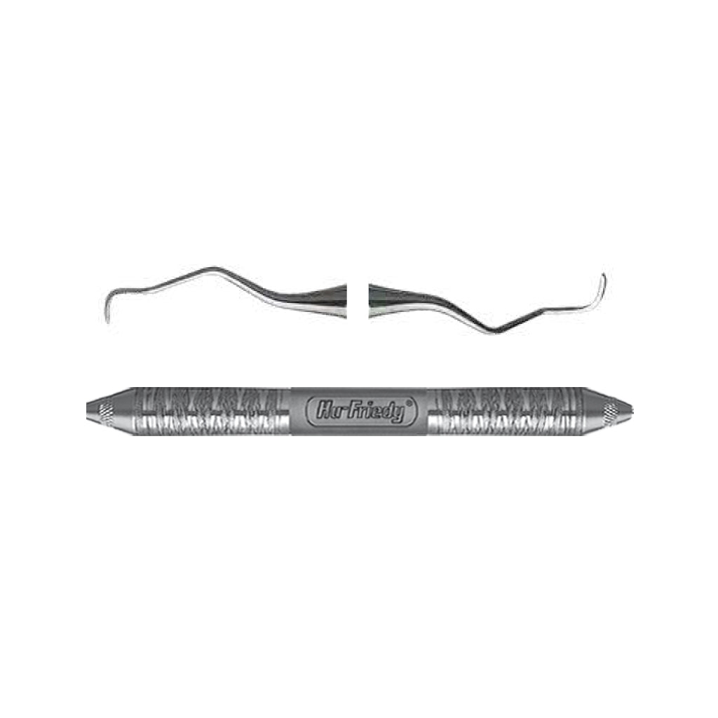 Hu-Friedy 3/4 Langer Curette #6 Satin Steel Each