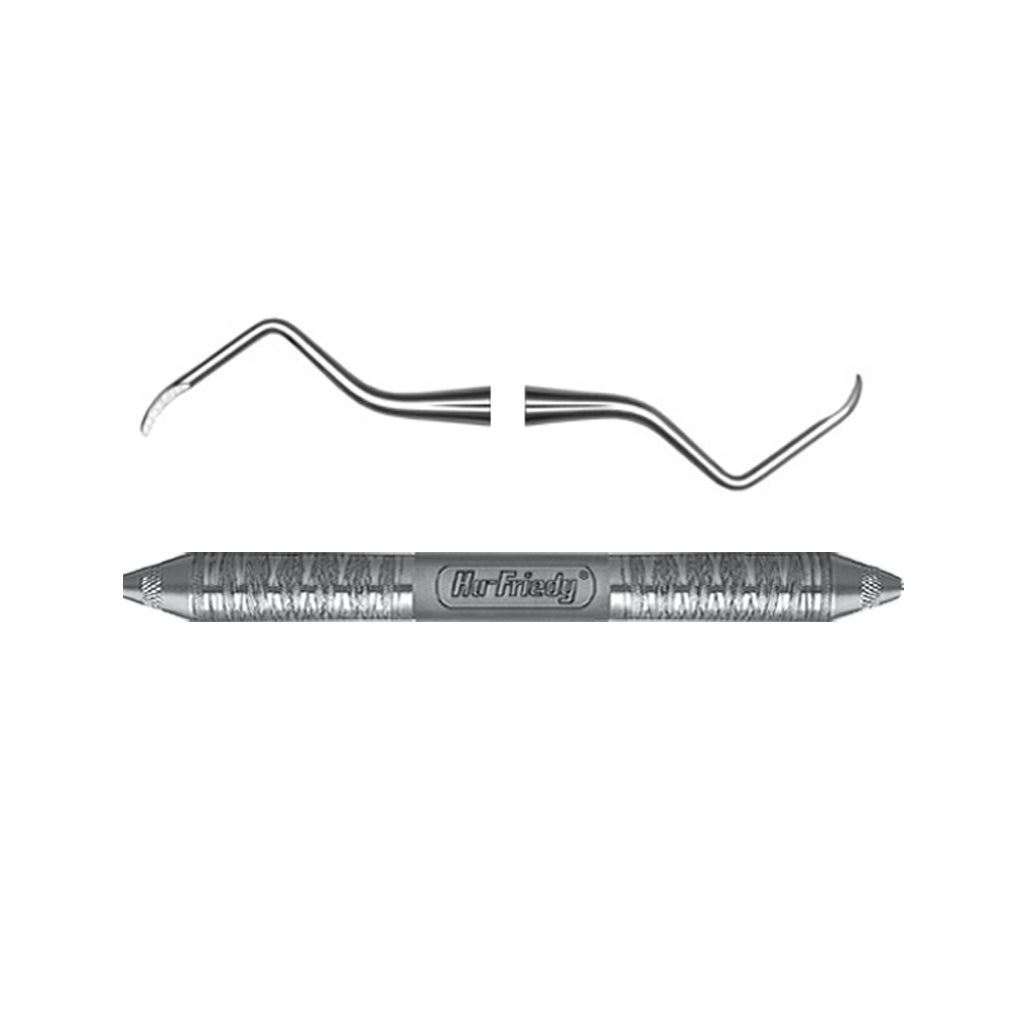 [WINTER]Hu-Friedy PR1/2 Prichard Periodontal Surgical Curette #6 Satin Steel Each