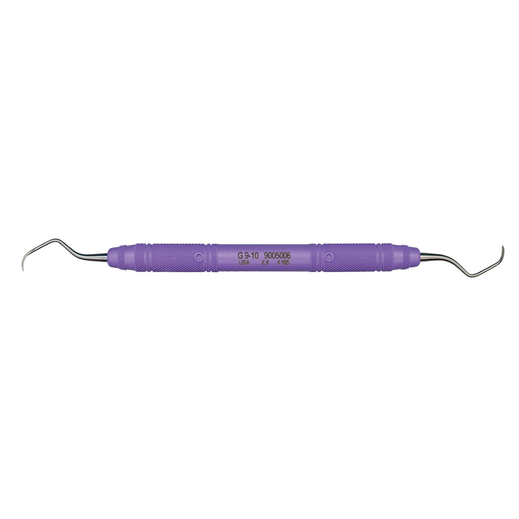 HS MaxiGrip Curette Gracey Double End #9/10 9.5 mm Resin Each