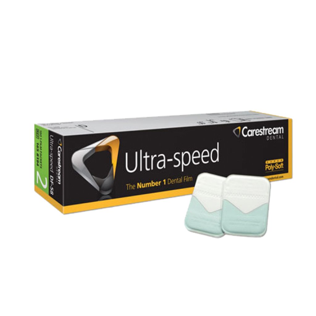 Carestream DF-58 Ultraspeed Dental Film #2 150/Box