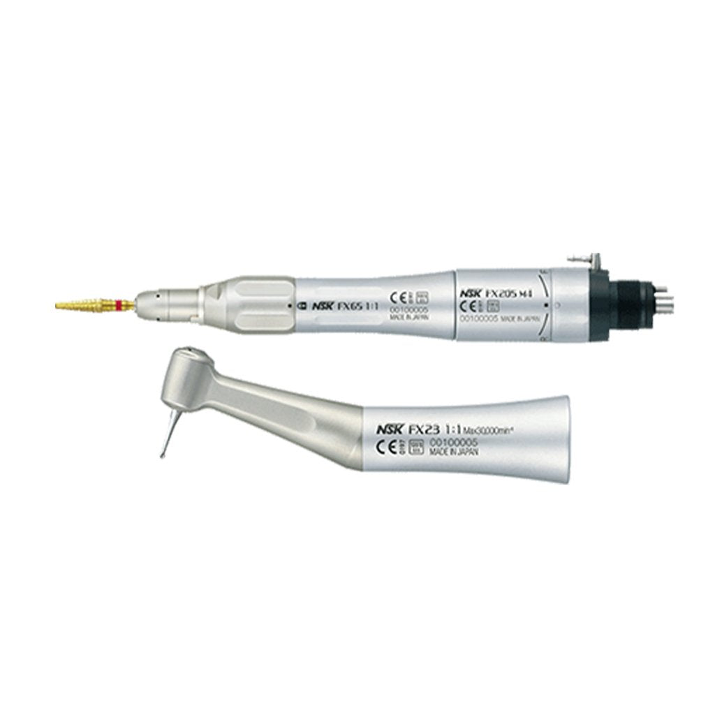 [WINTER] NSK FX205 Air Motor + FX23 Contra Angle + FX65 Straight Non-Optic Handpiece Set