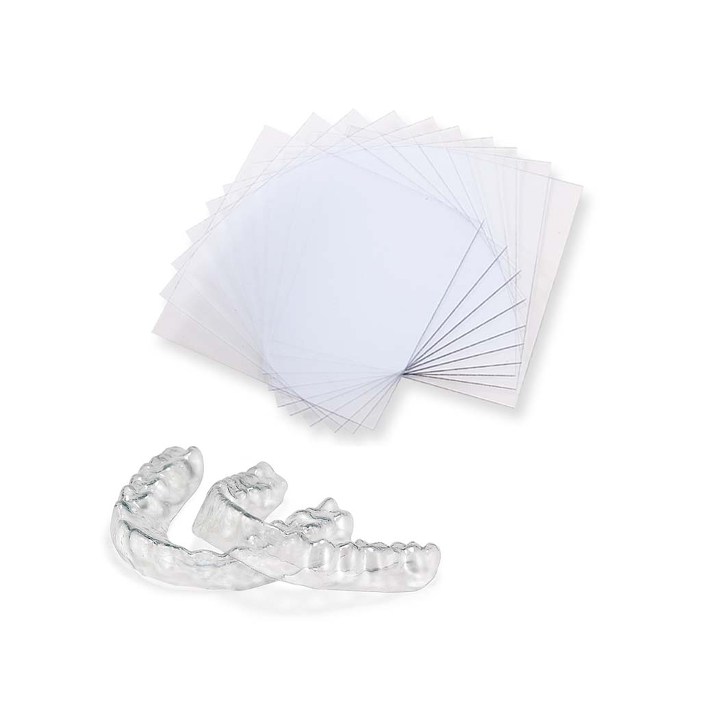 Ortho Technology Clear Advantage Series I Splint Material .080"(2.0mm), 25 Pcs/Pack