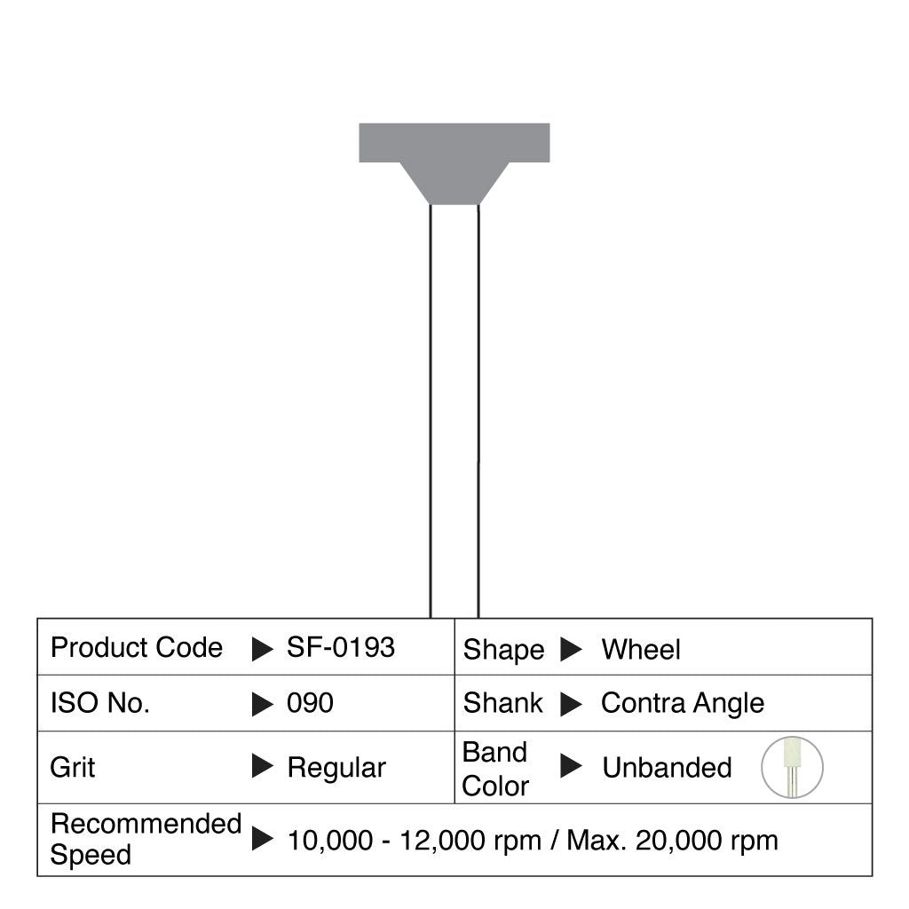 [WINTER] Shofu Composite Wheel CA #0193 12/Box