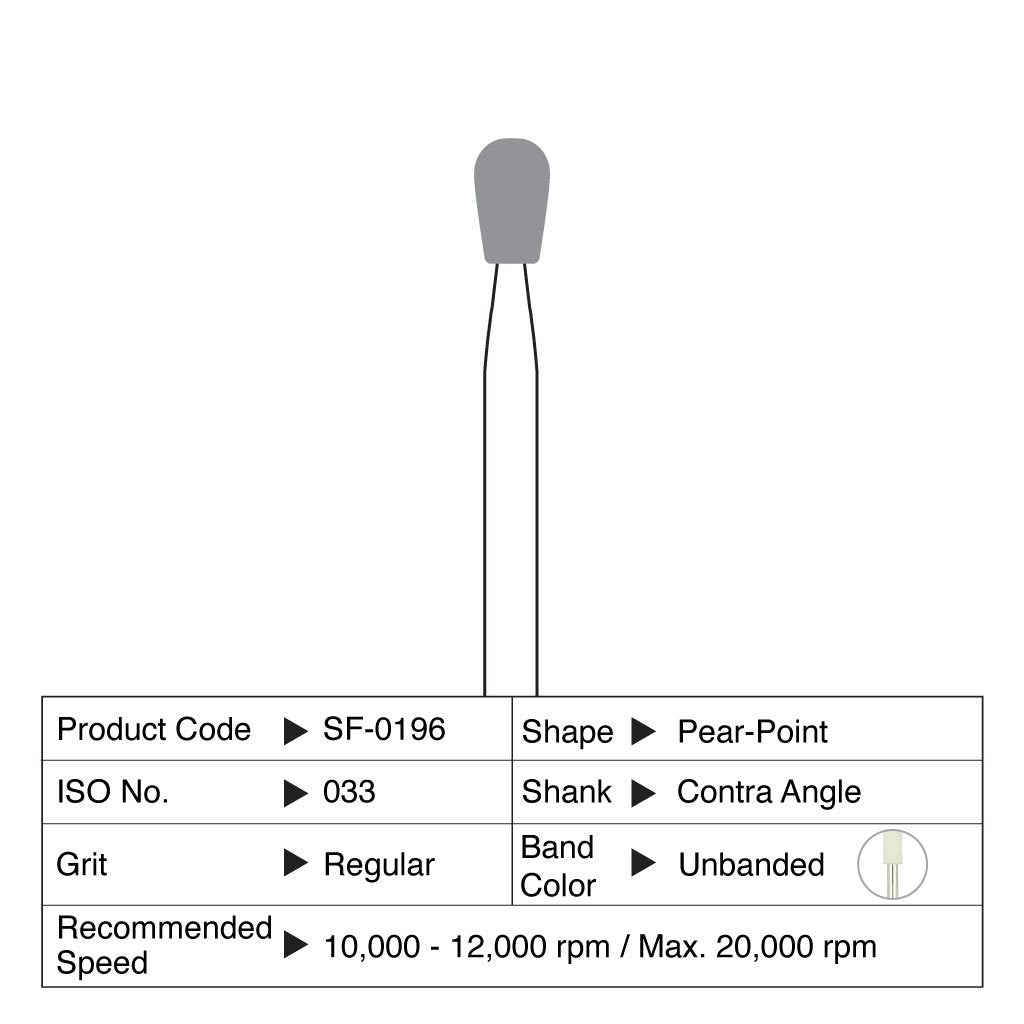 [WINTER] Shofu Composite Pear-Point CA #0196 12/Box