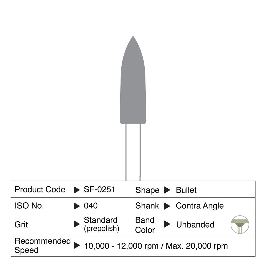 [WINTER] Shofu Ceramiste Standard Bullet CA #0251 12/Box