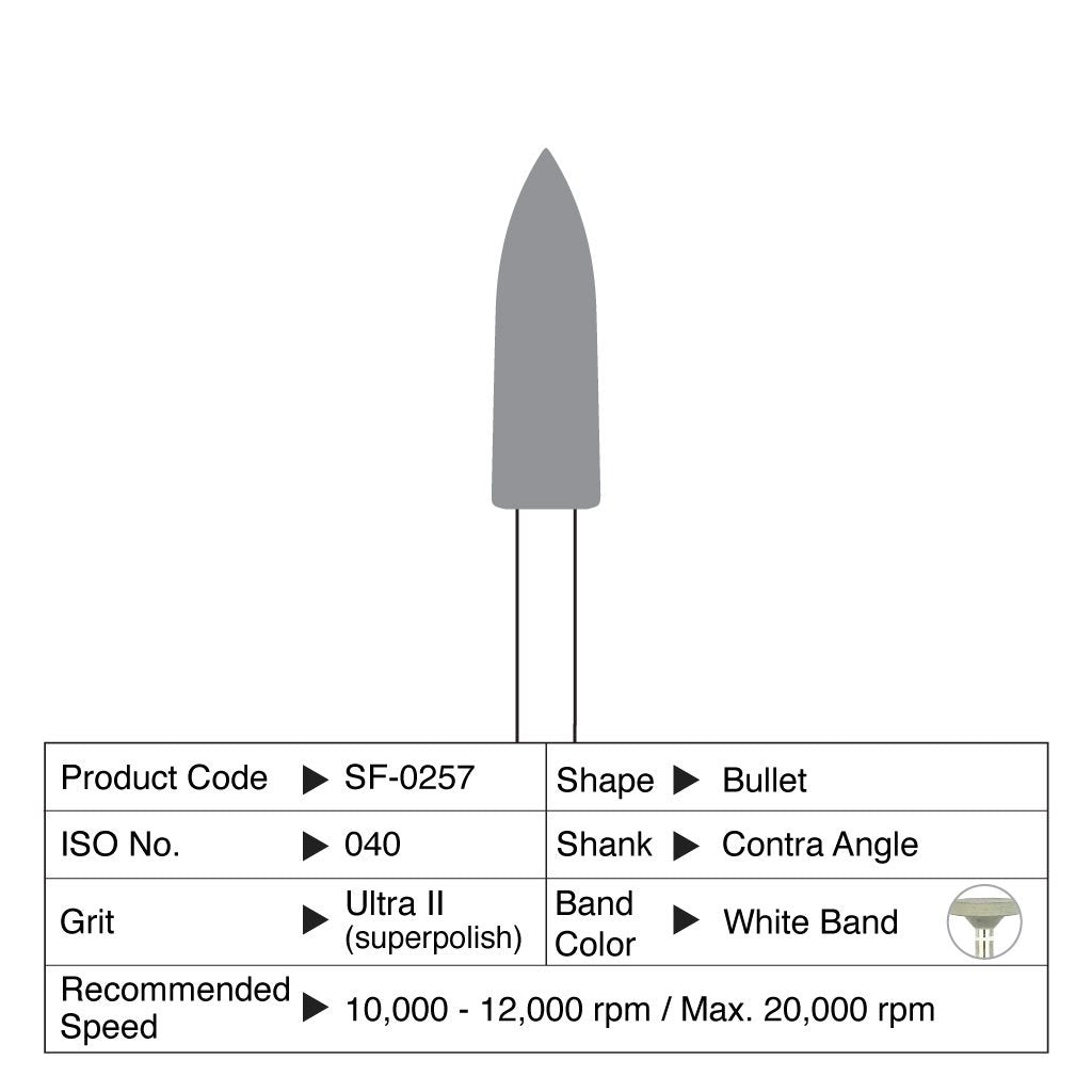 [WINTER] Shofu Ceramiste Ultra II Bullet CA #0257 12/Box