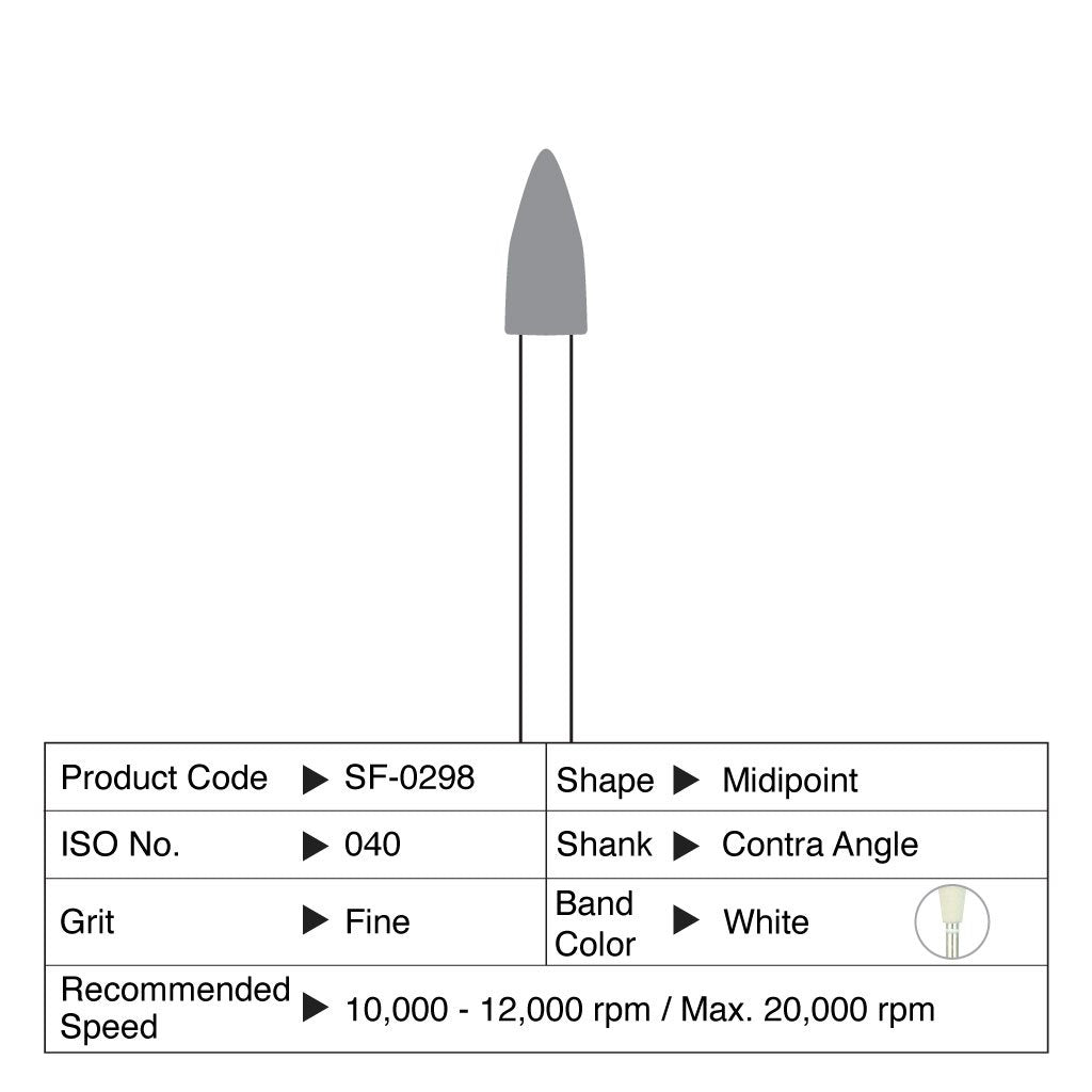 Shofu Composite Fine Midipoint CA #0298 12/Box