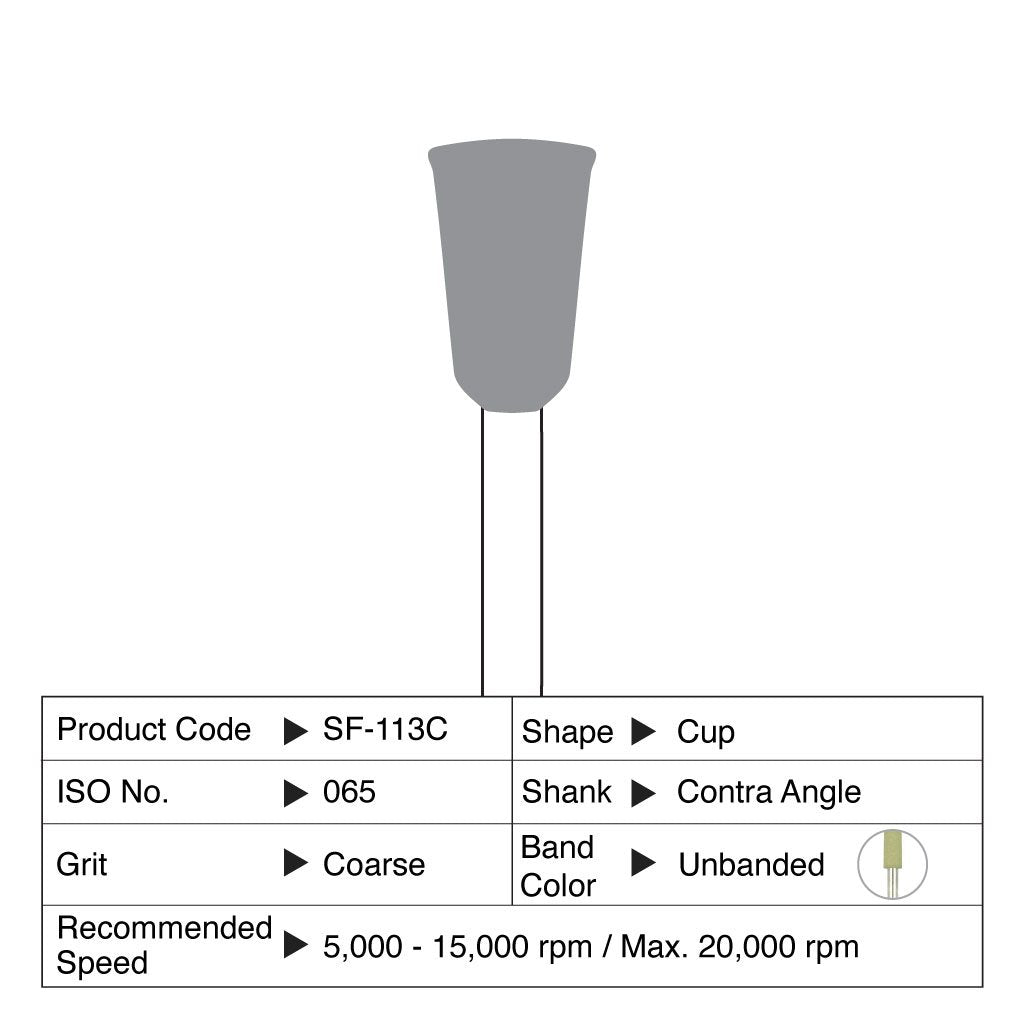 [WINTER] Shofu Compomaster Coarse Cup CA #0113C 3/Box