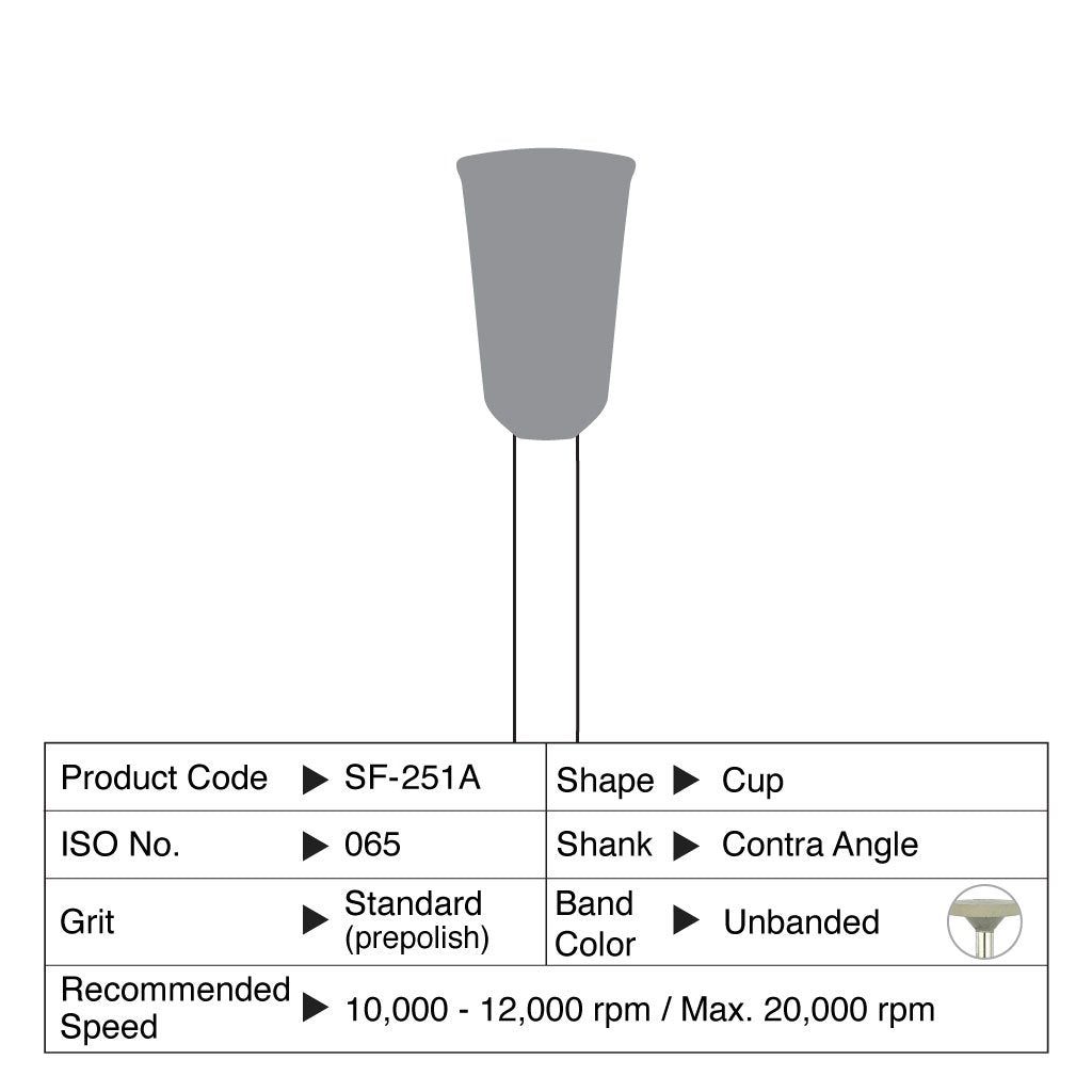 [WINTER] Shofu Ceramiste Standard Cup CA  #0251A 12/Box