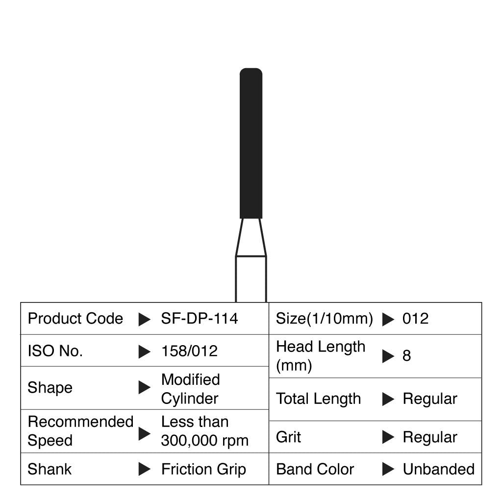 [WINTER] Shofu Diamond Point FG Regular Grit #114 10/Box