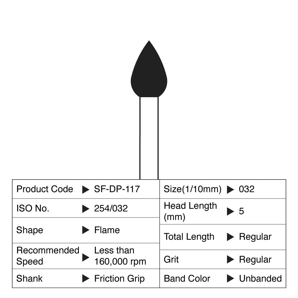 [WINTER] Shofu Diamond Point FG Regular Grit #117 10/Box