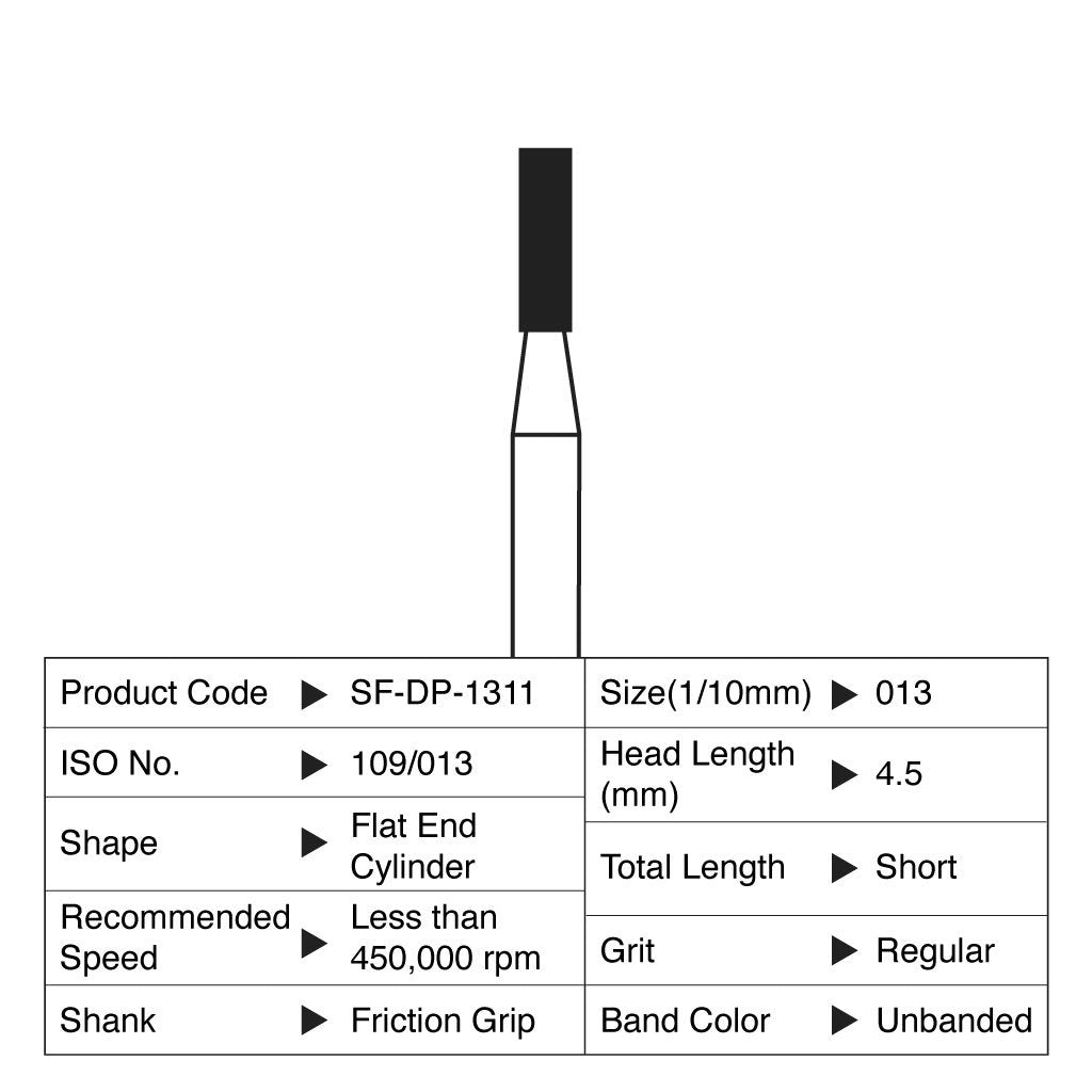 [WINTER] Shofu Diamond Point FG Regular Grit #1311 10/Box