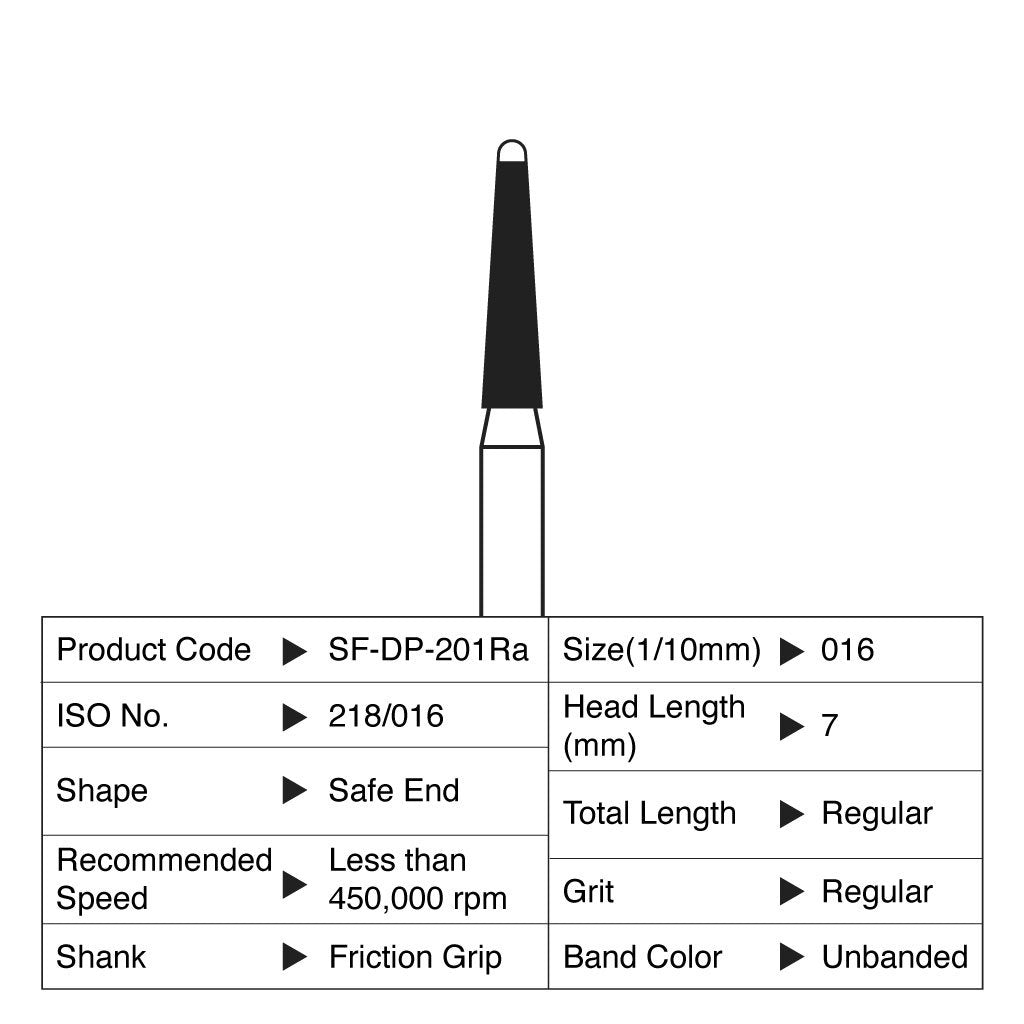 [WINTER] Shofu Diamond Point FG Regular Grit #201RA 10/Box