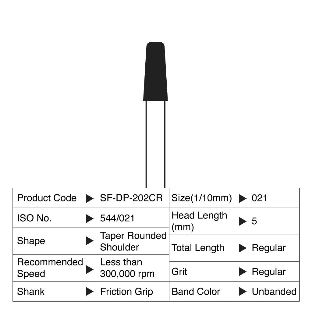 [WINTER] Shofu Diamond Point FG Regular Grit #202CR 10/Box