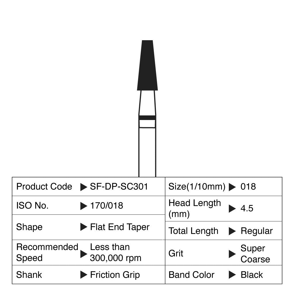 [WINTER] Shofu Diamond Point FG Super Coarse Grit #SC301 10/Box