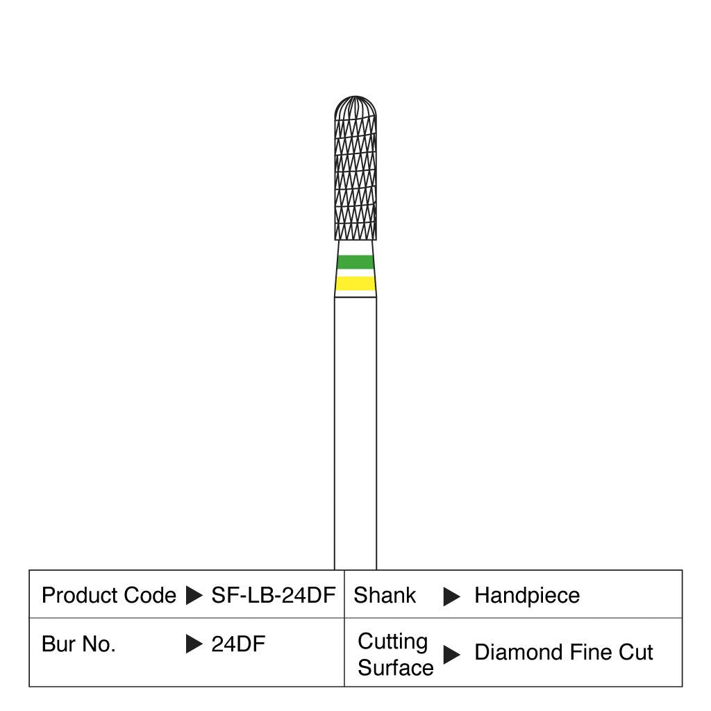 Shofu Lab Carbide Bur HP #24DF 1/Case