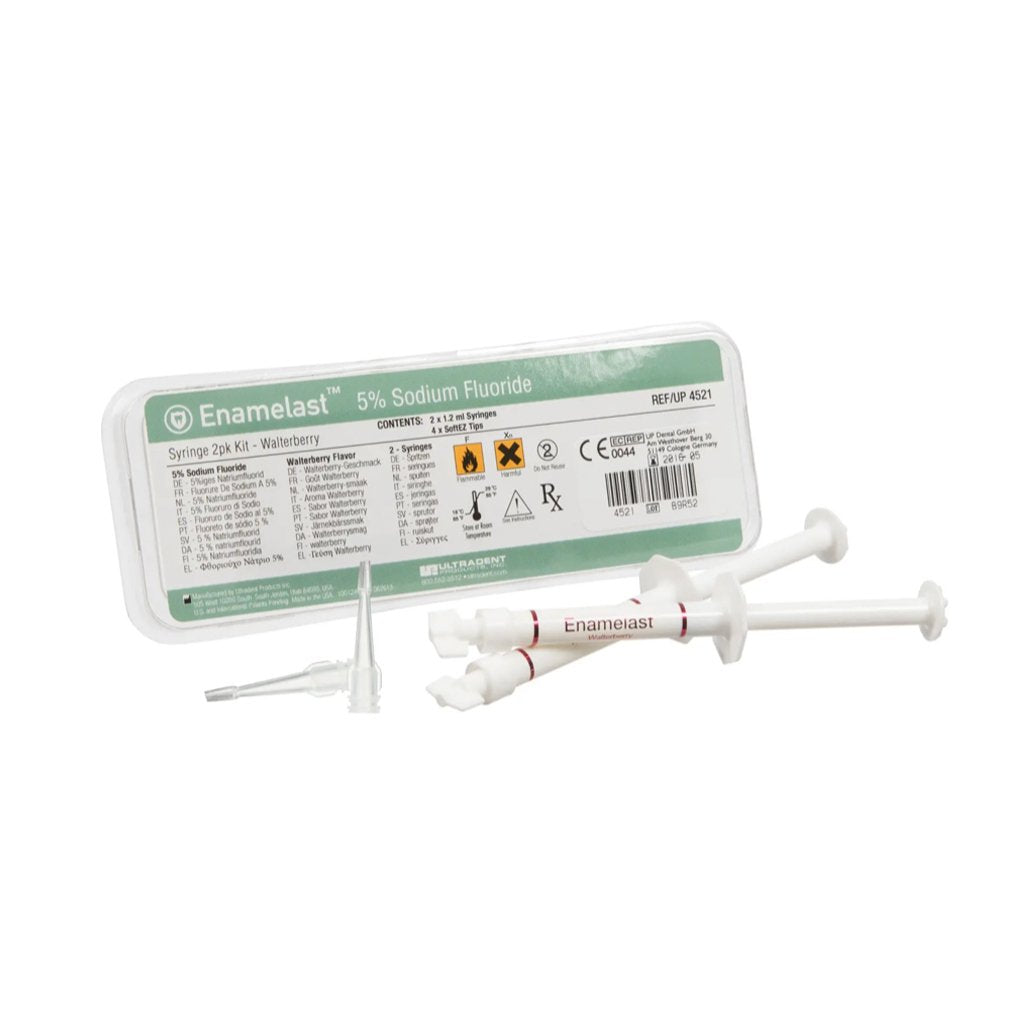 [WINTER] Ultradent Enamelast™ Fluoride Varnish Walterberry Syringe Kit 2/Pack